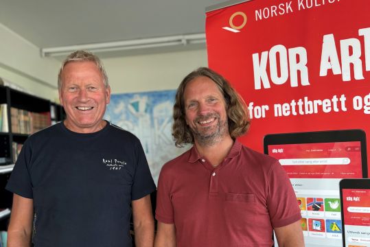 Bård Hestnes (t.v.) og John Oddstein Aune.